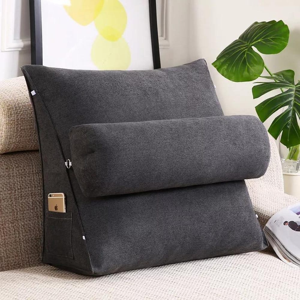Back Support Cushion - Dark Grey β Back Support Cushions price in Pakistan