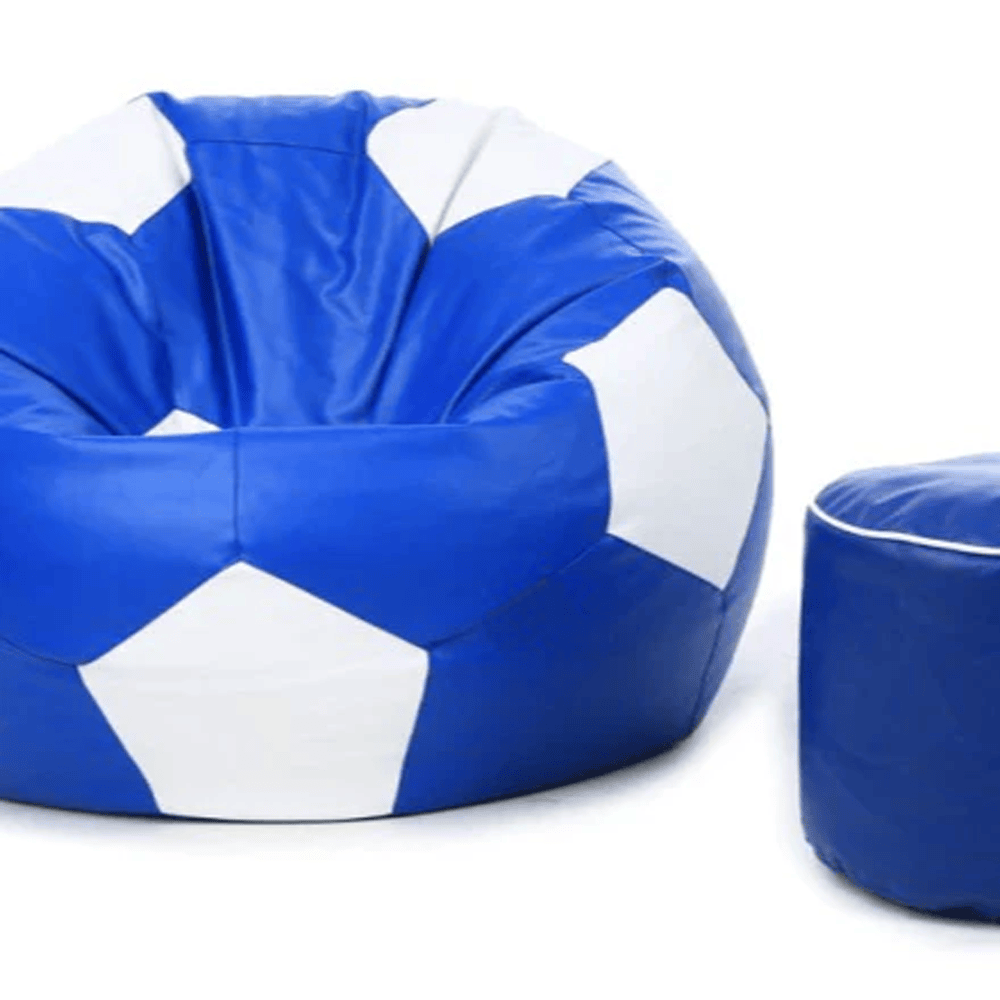 Premium Football Bean Bag - Blue β Bean Bags price in Pakistan