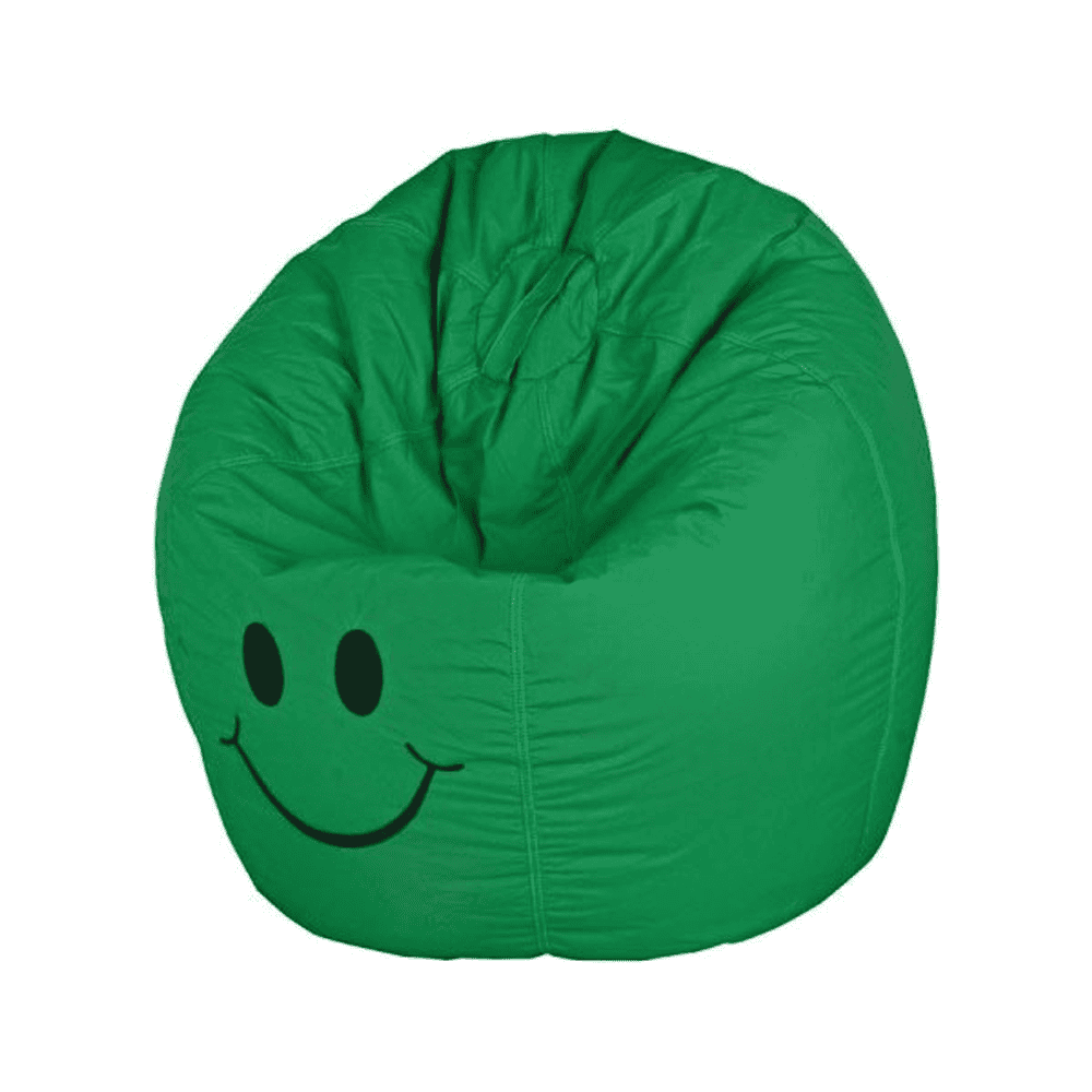 Smiley Face Bean Bag - Green - 2 β Bean Bags price in Pakistan