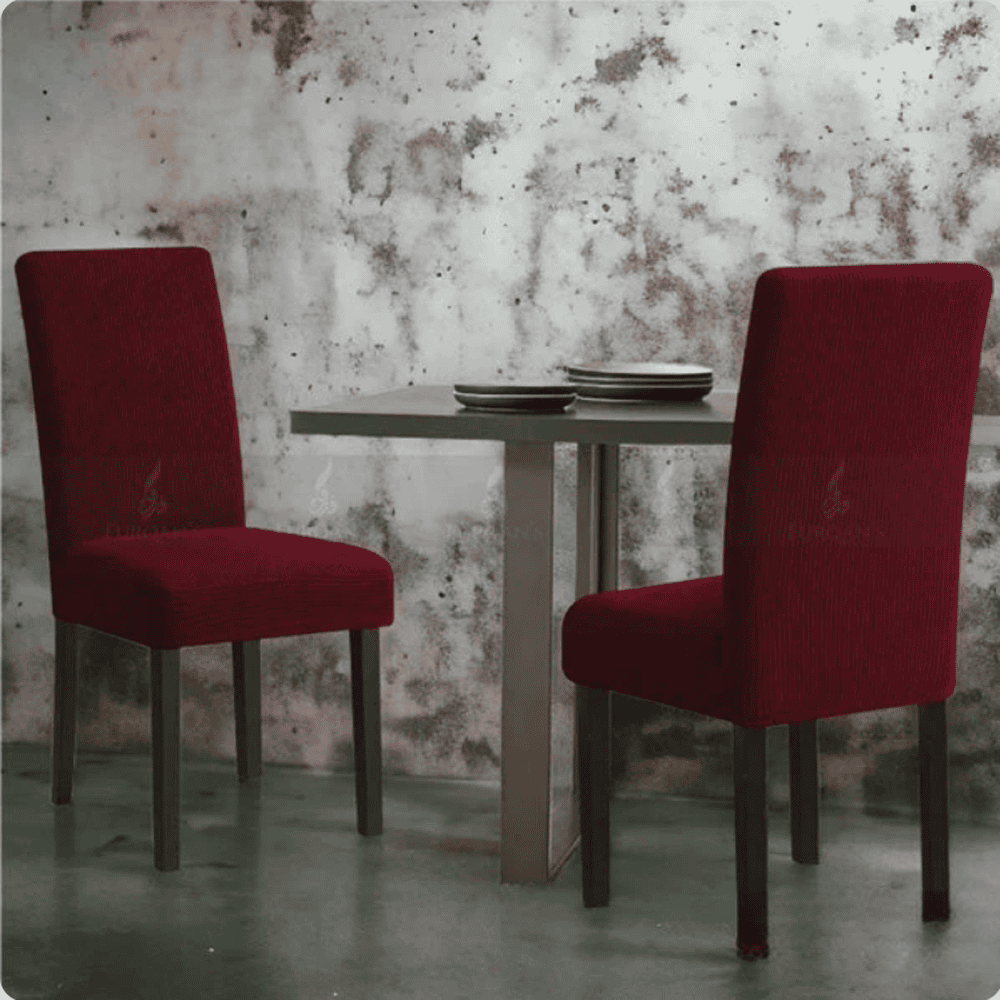 Turkish Mesh Chair Cover - Red โ Chair Covers price in Pakistan
