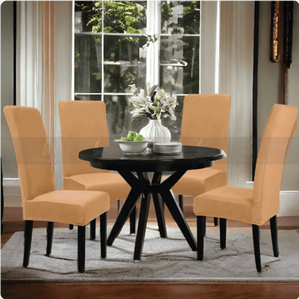 Turkish Mesh Chair Cover - Warm Beige — Chair Covers price in Pakistan