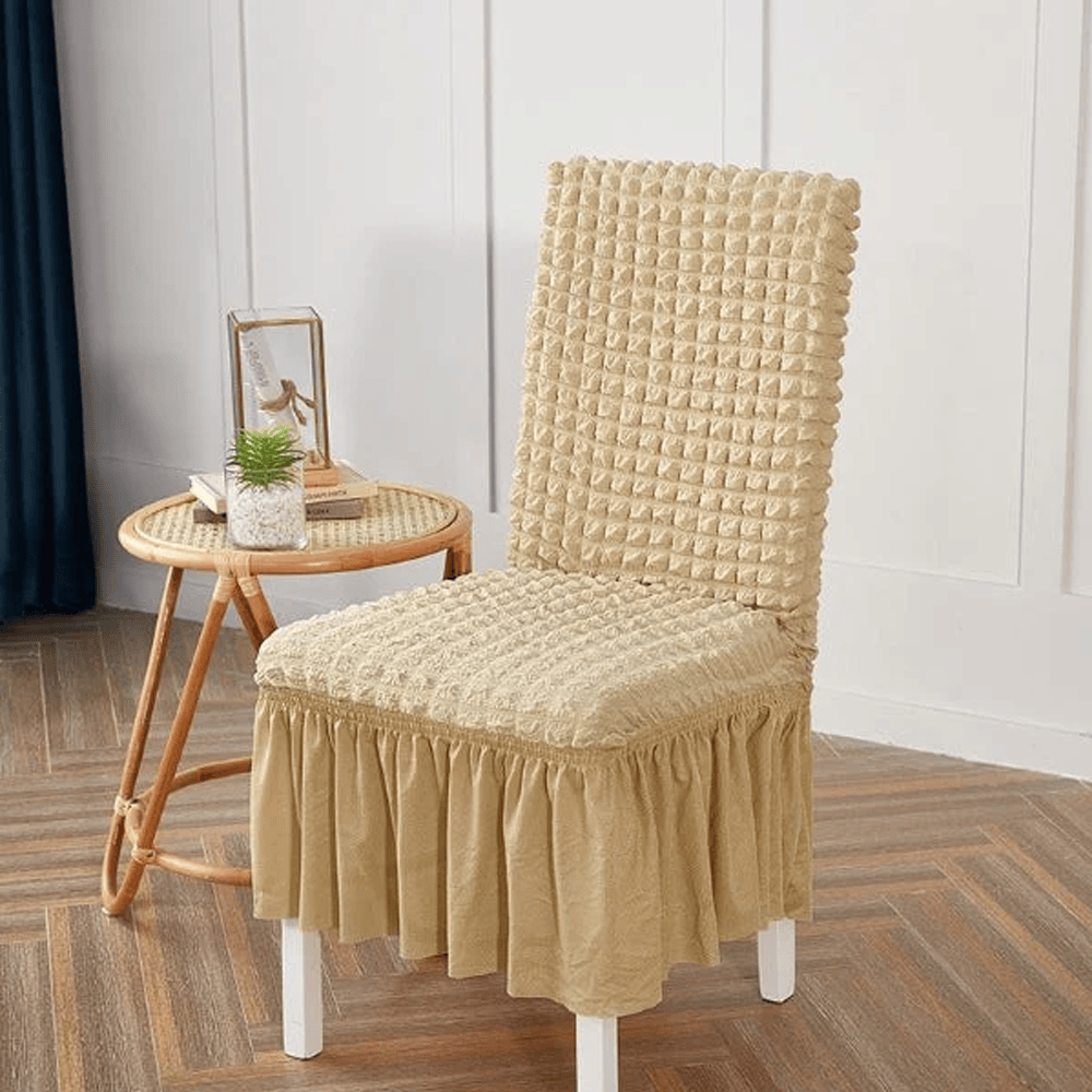 Turkish Style Bubble Chair Cover - Beige — Chair Covers price in Pakistan