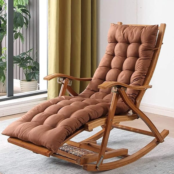 Rocking Chair Cushion โ Max Brown โ Chair Cushions price in Pakistan
