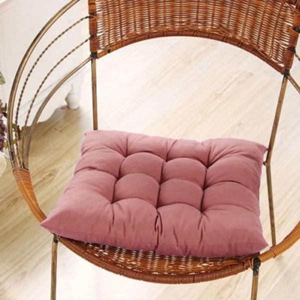 Dining Seat Pad Filled Chair Cushion โ Coral โ Chair Cushions price in Pakistan