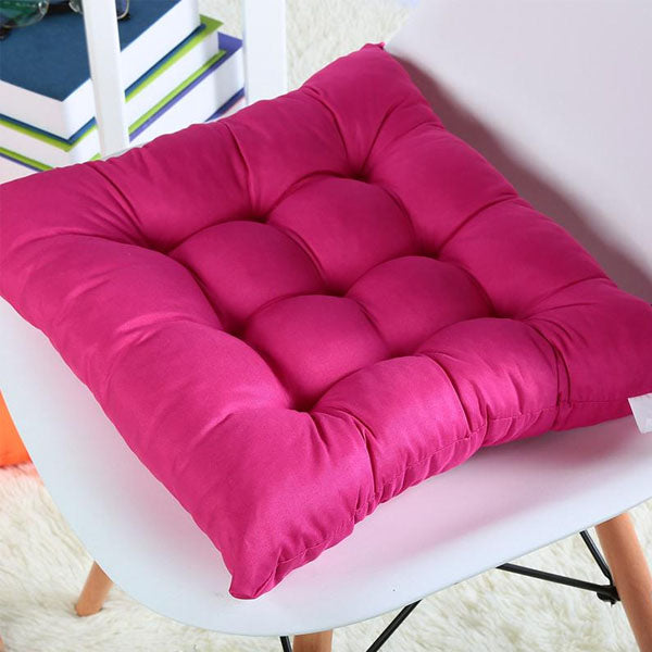 Dining Seat Pad Filled Chair Cushion – Pink — Chair Cushions price in Pakistan