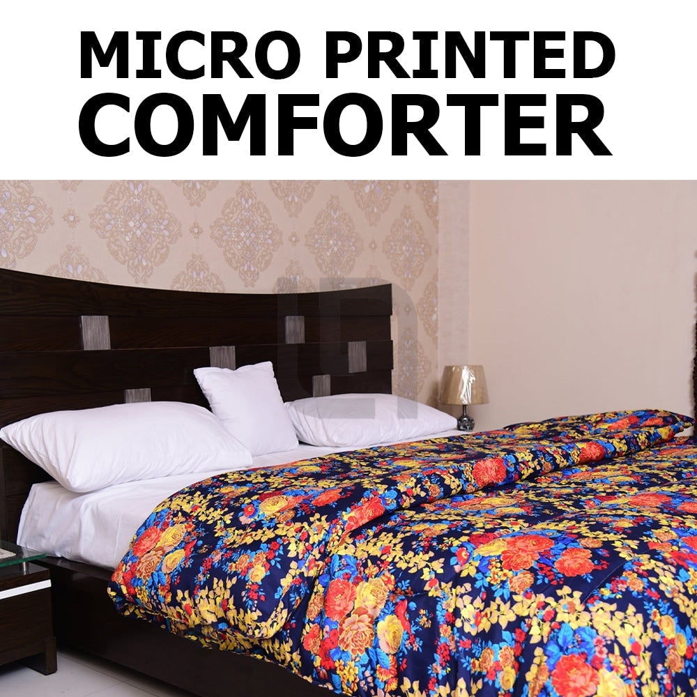 Micro Printed Comforter - Multi Rosetta β Comforter Sets price in Pakistan