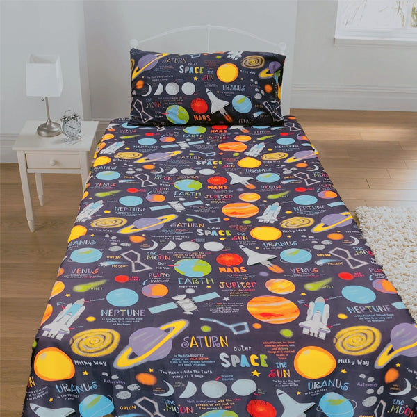 Space Galaxy Kids & Crib Bed Sheet β Crib Sheets price in Pakistan
