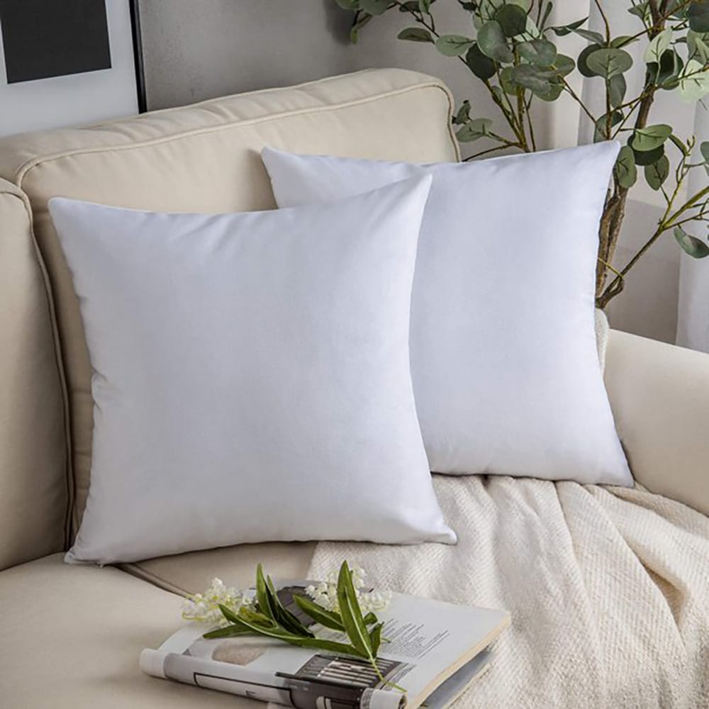 Pack of 5 Premium Velvet Cushion Covers - White β Cushion Covers price in Pakistan