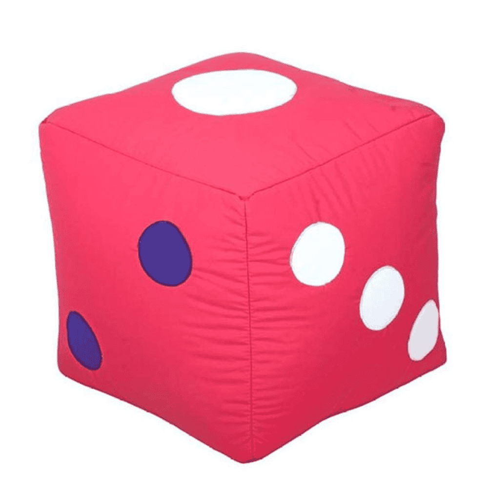 Dice Bean Bag - Pink โ Kids Bean Bags price in Pakistan