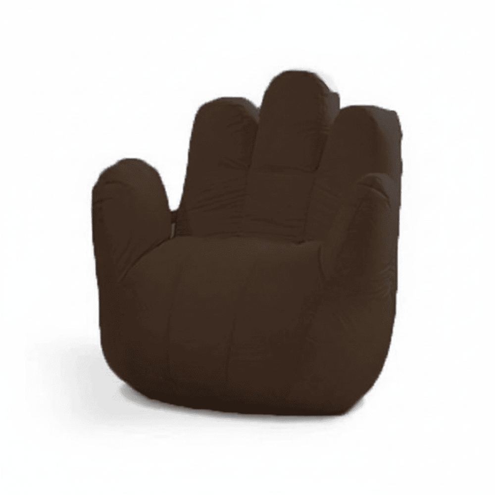 Hand Bean Bag - Brown โ Kids Bean Bags price in Pakistan