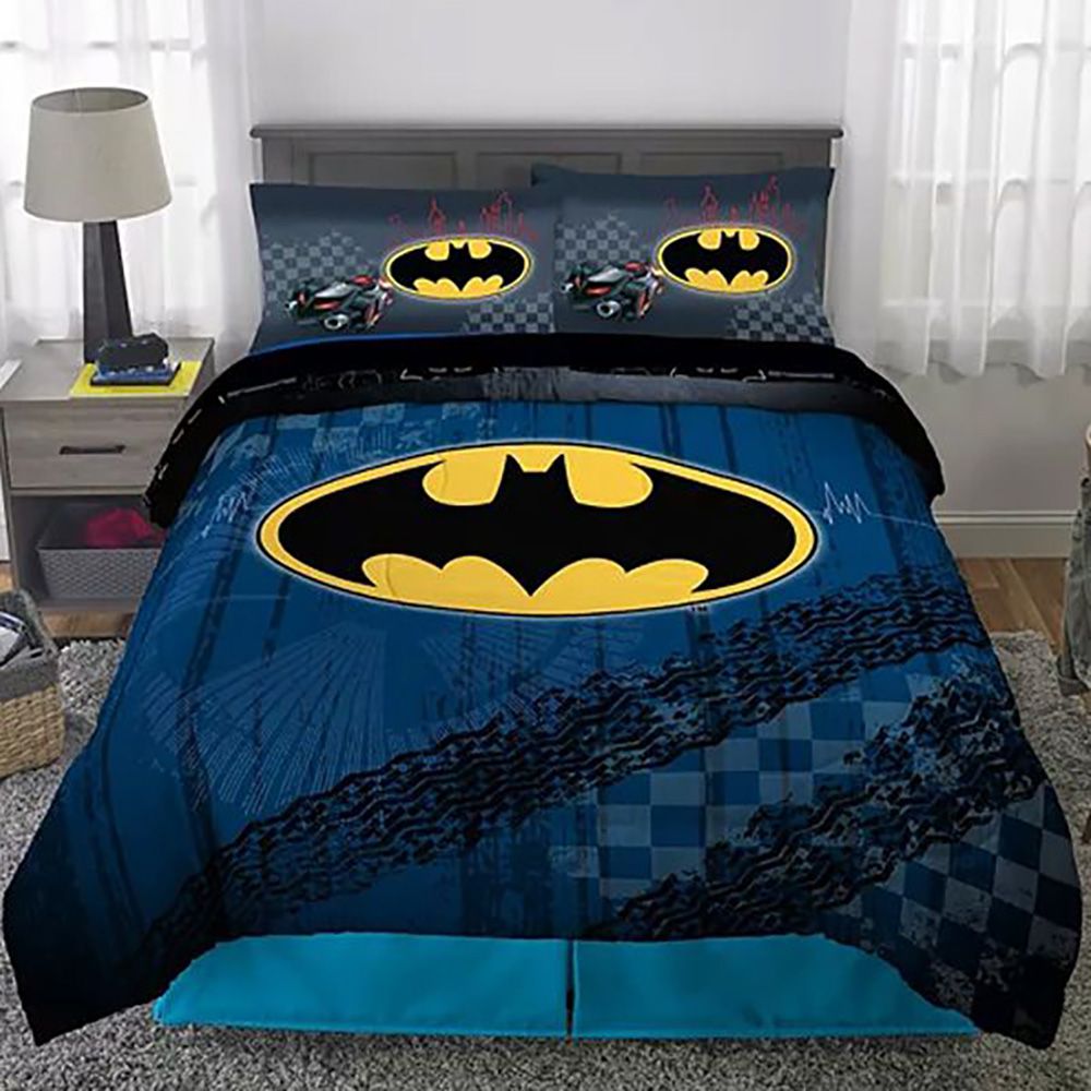 Bat Man Themed Kids Bedding