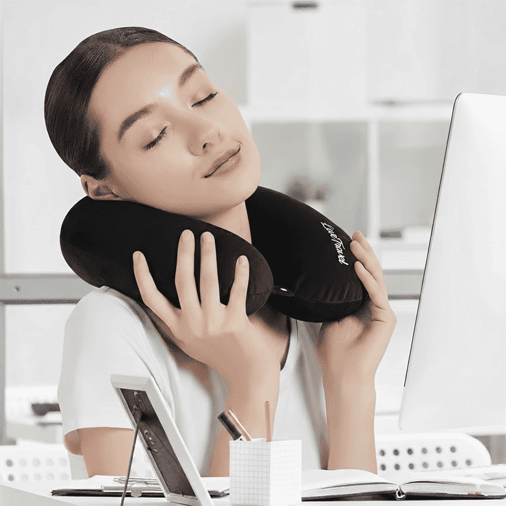 Neck Rest Pillow - Black — Neck Rest Pillows price in Pakistan