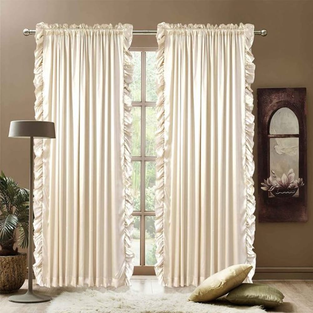 Ruffle Curtains in Pakistan — CurtainHouse.pk