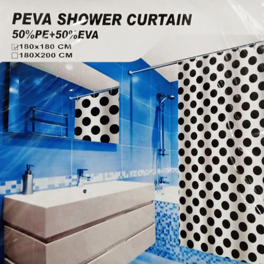 PEVA Waterproof Bathroom Shower Curtain – Deco — Shower Curtains price in Pakistan