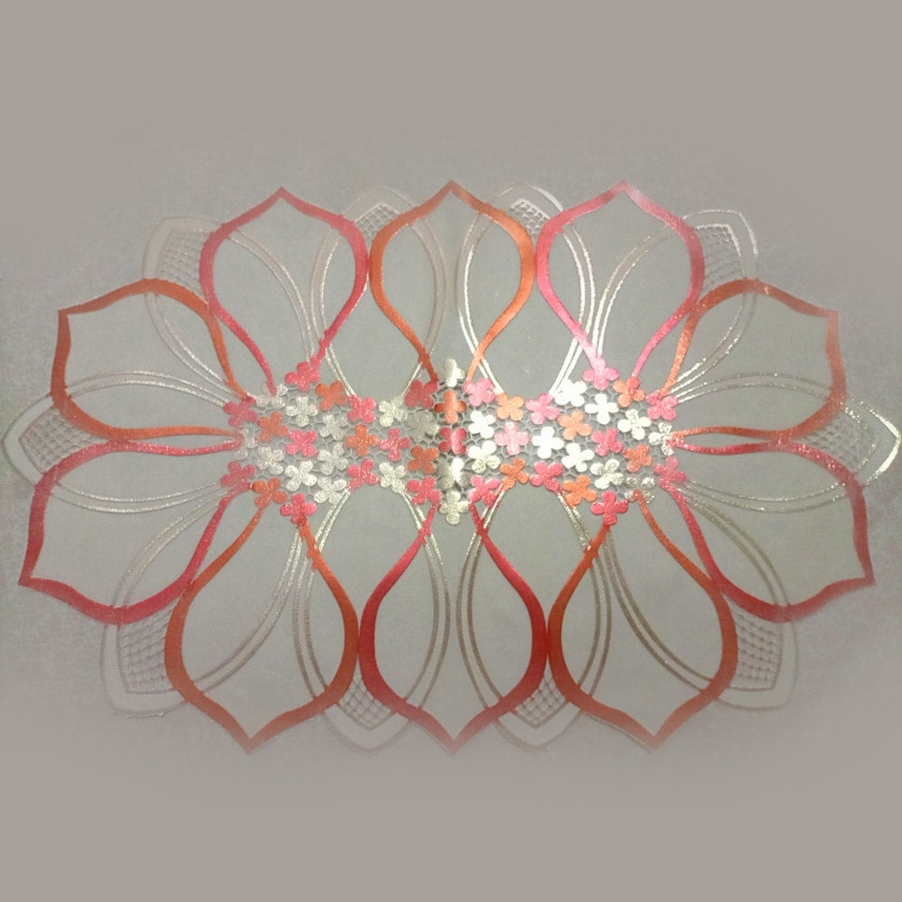 3pcs Coaster Table Mat Set Placemats Coaster Petal Flower β Table Mats price in Pakistan