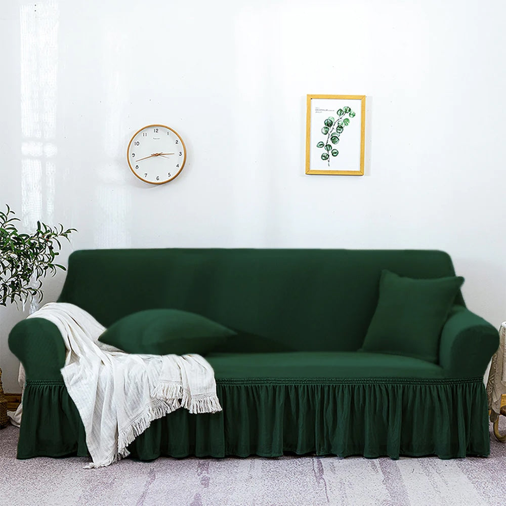 Turkish Mesh Sofa Cover - Green β Turkish Sofa Covers price in Pakistan